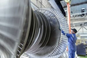 TURBINA DE VAPOR. Foto por Envato.