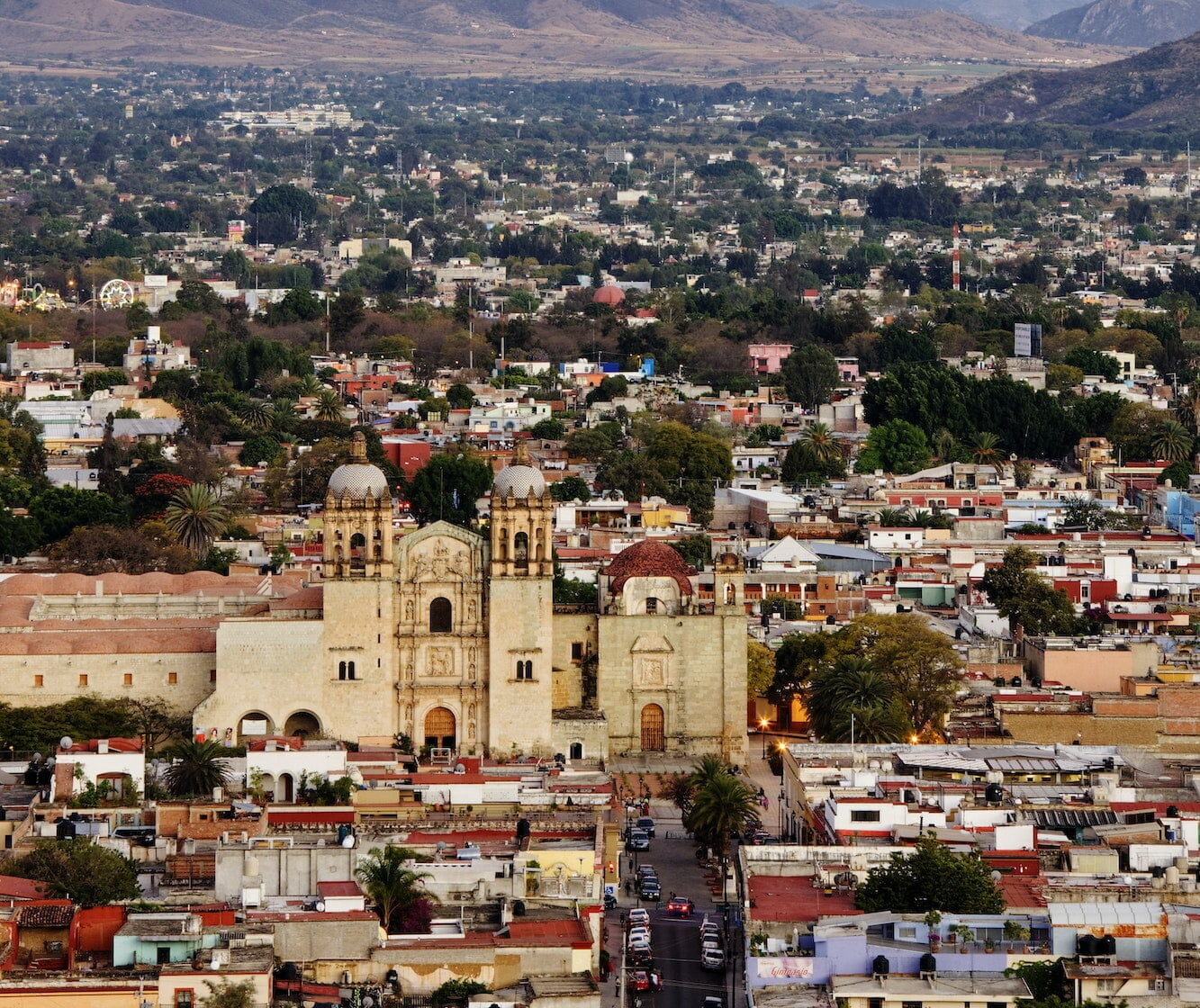 Cityscape of Oaxaca