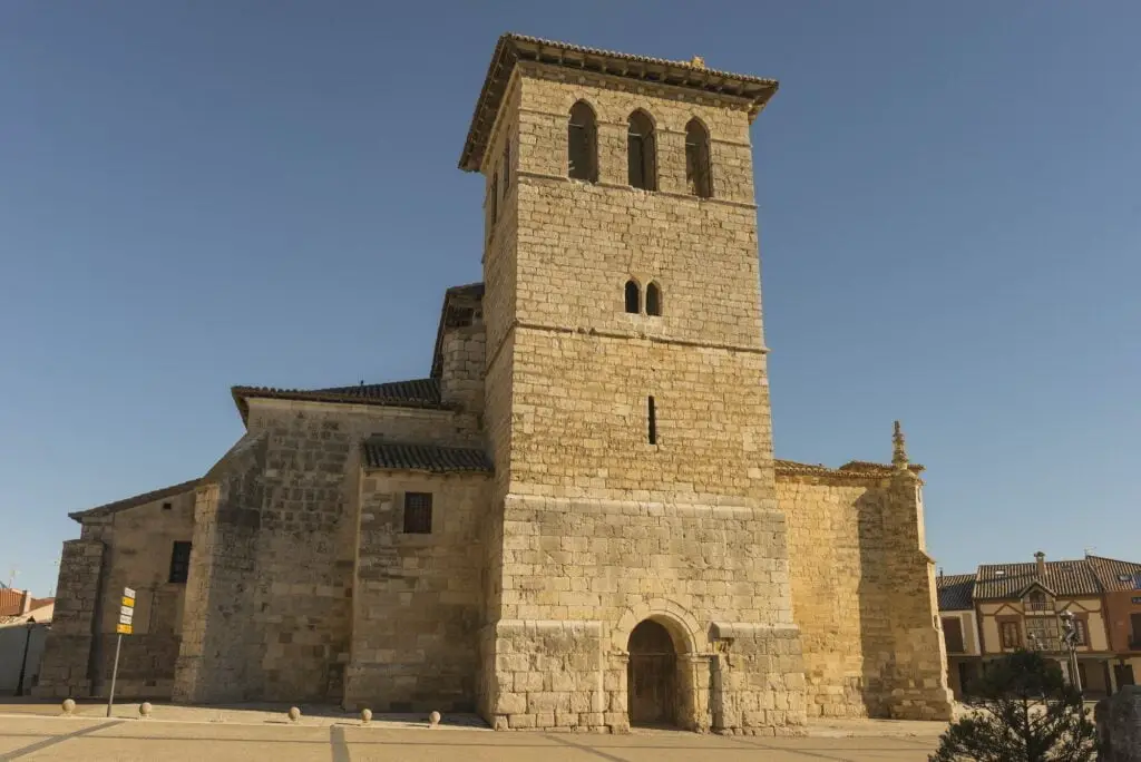 San Pedro church in Fromista, Palencia, Spain