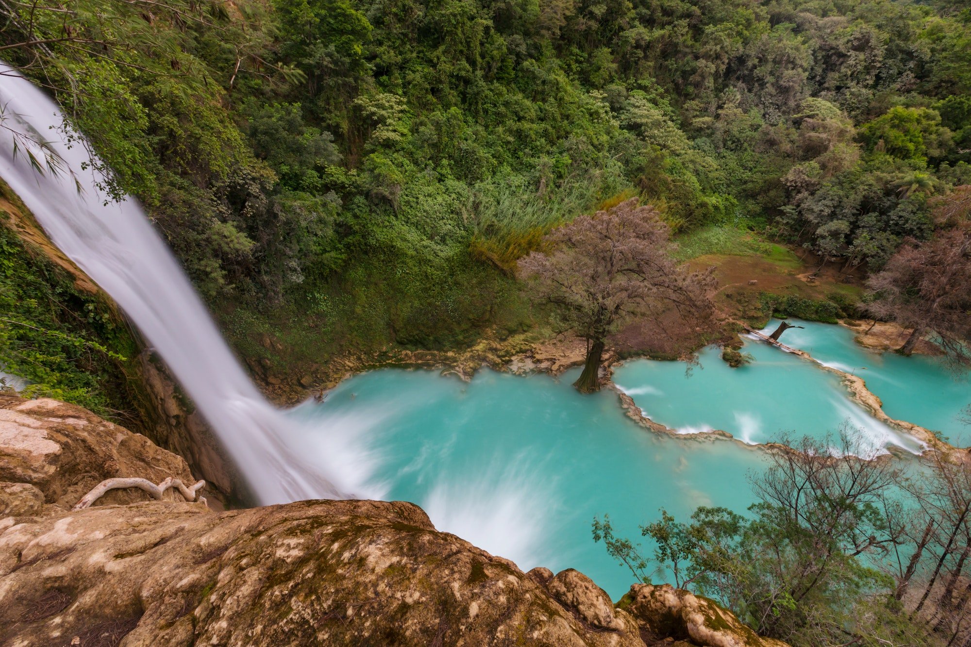 Waterfall in Mexico